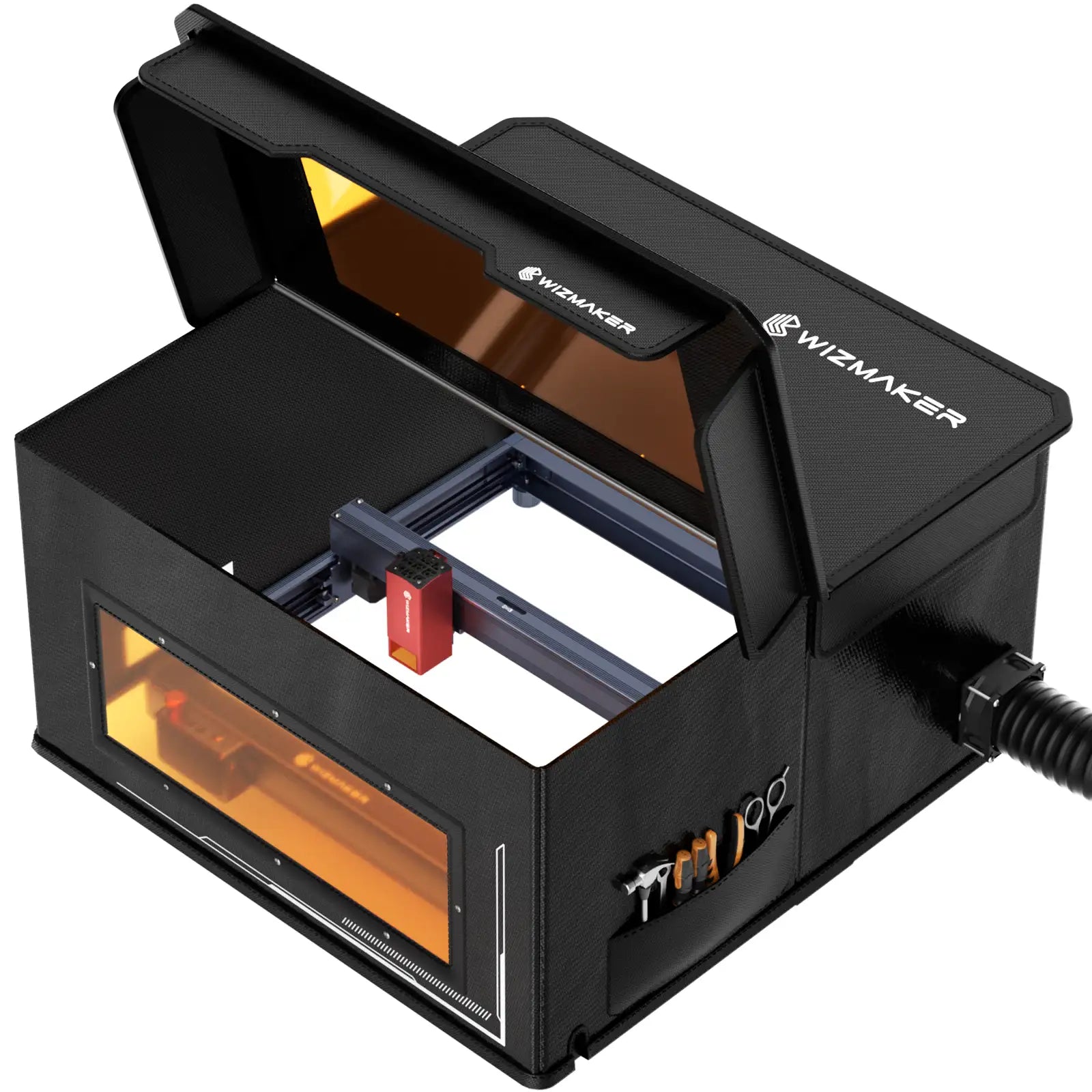 VIVO Extra Large Laser Engraver Cover, Soft Enclosure Laser Protector 